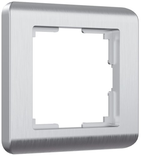 Рамка универсальная Werkel Stream 1-м. серебро картинка